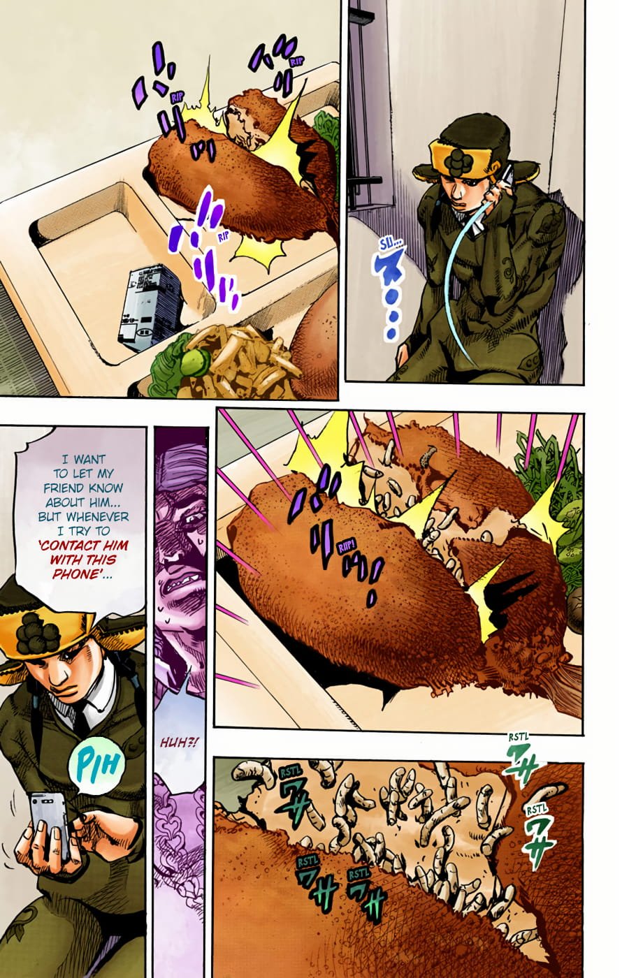 JoJo's Bizarre Adventure, Part 8: JoJolion Colored Manga
