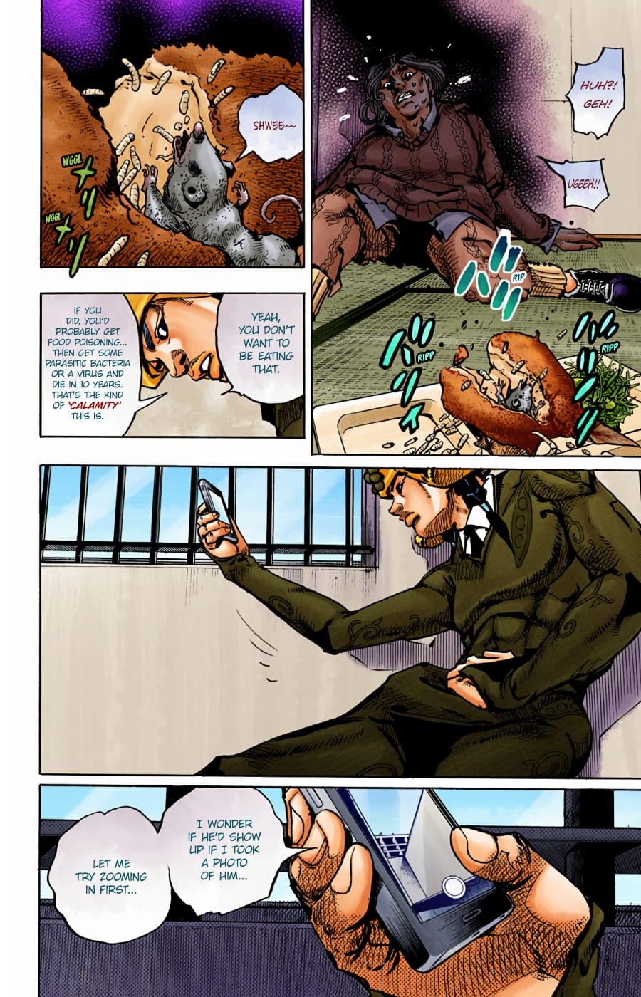 JoJo's Bizarre Adventure, Part 8: JoJolion Colored Manga