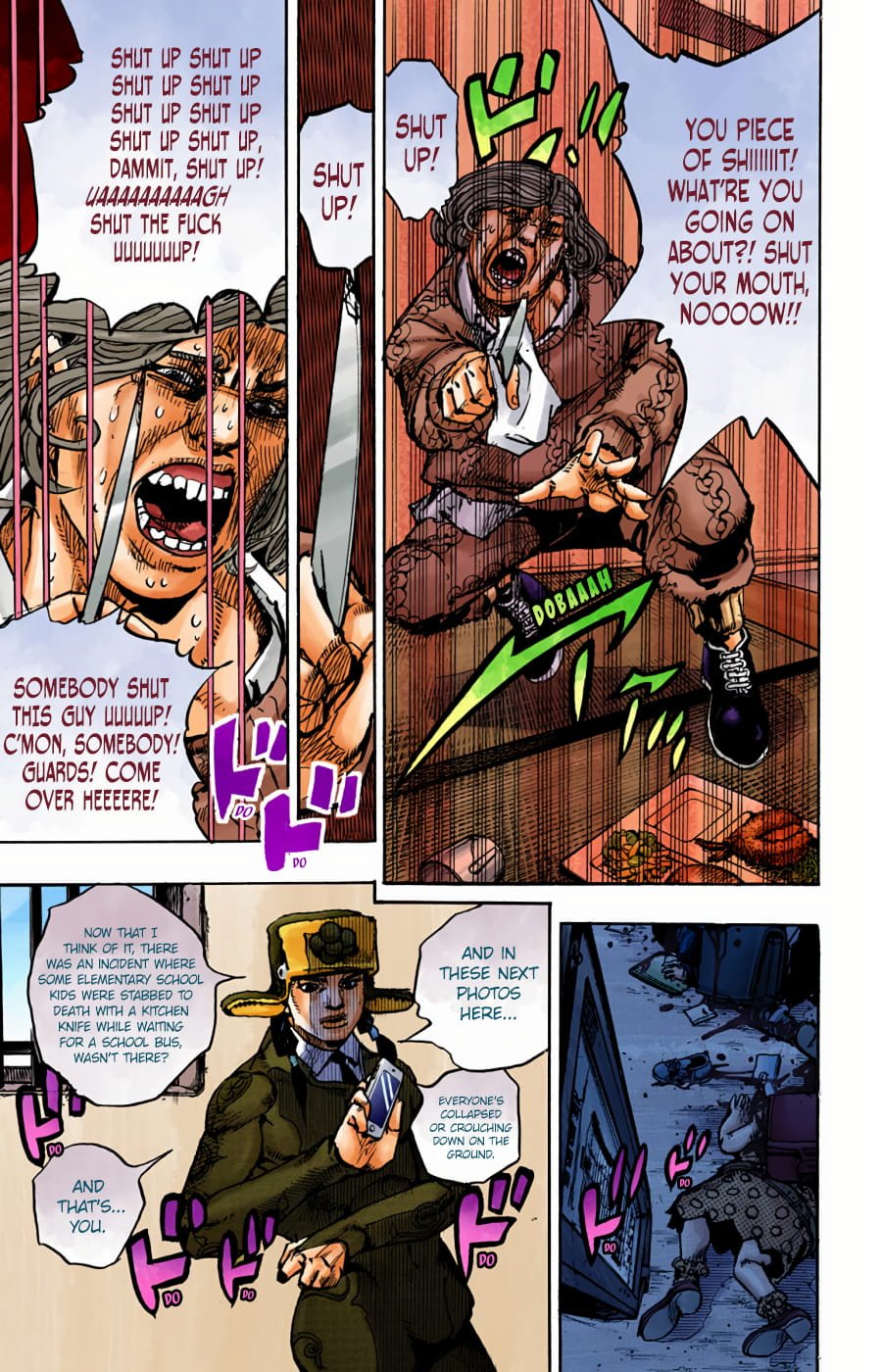 JoJo's Bizarre Adventure, Part 8: JoJolion Colored Manga