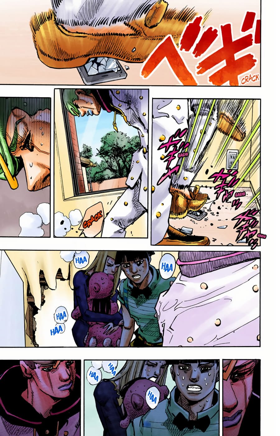 JoJo's Bizarre Adventure, Part 8: JoJolion Colored Manga