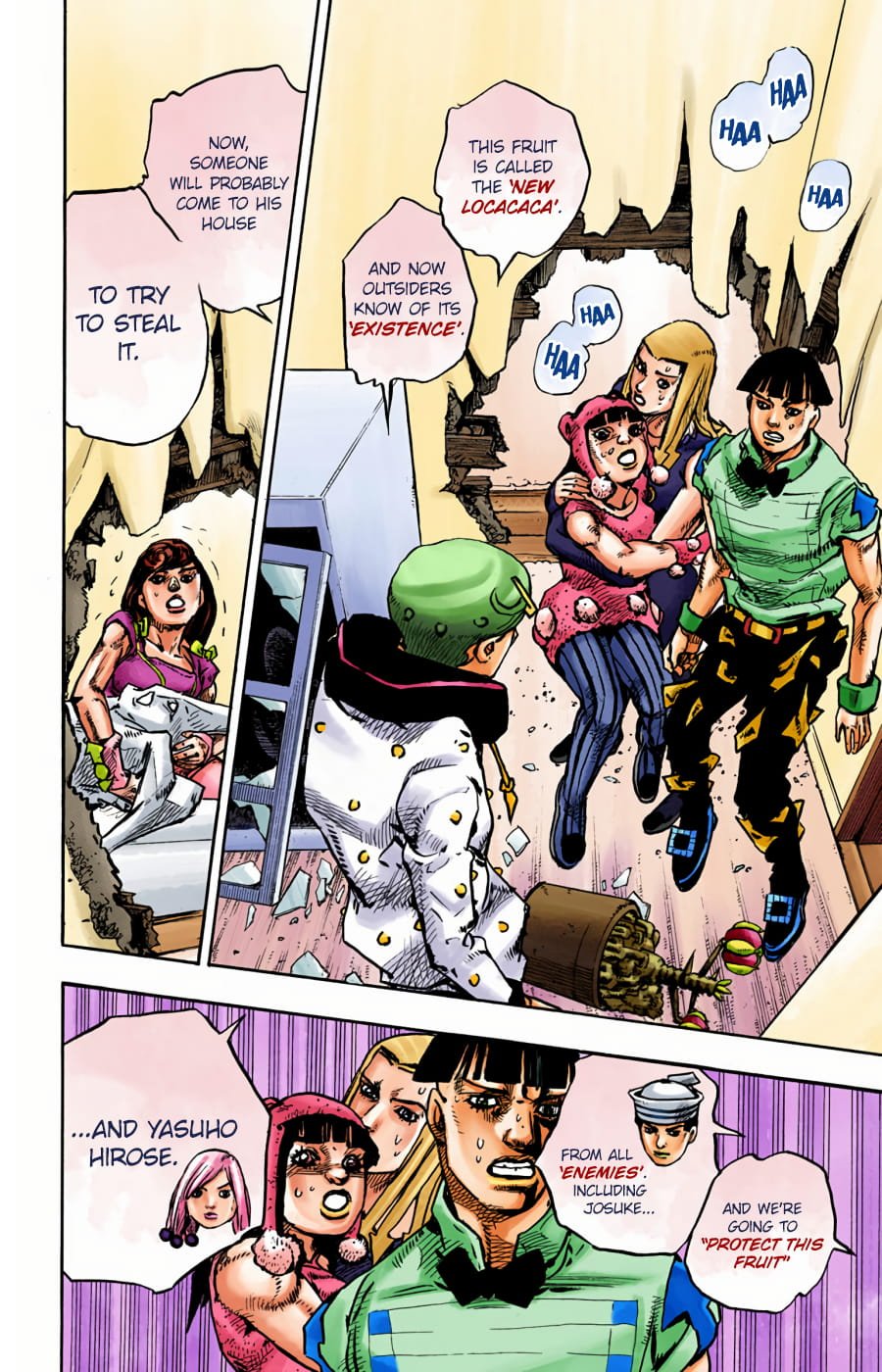 JoJo's Bizarre Adventure, Part 8: JoJolion Colored Manga