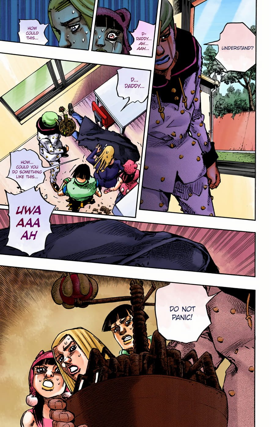 JoJo's Bizarre Adventure, Part 8: JoJolion Colored Manga