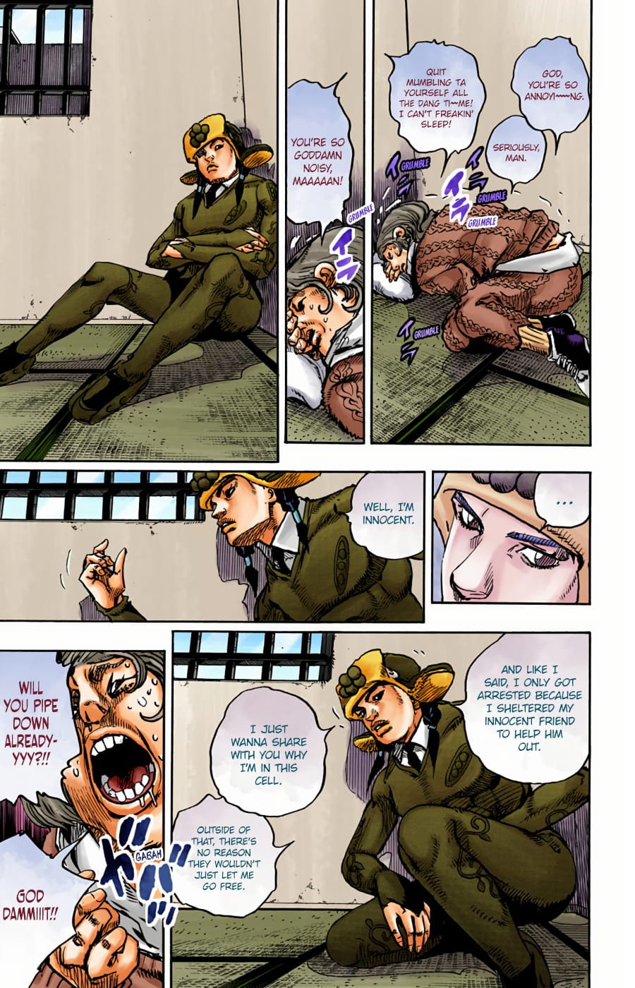 JoJo's Bizarre Adventure, Part 8: JoJolion Colored Manga