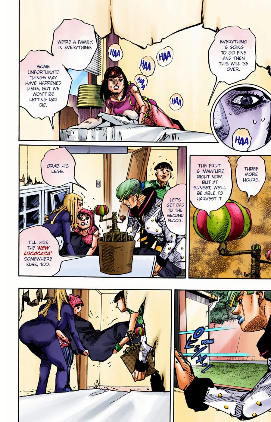 JoJo's Bizarre Adventure, Part 8: JoJolion Colored Manga