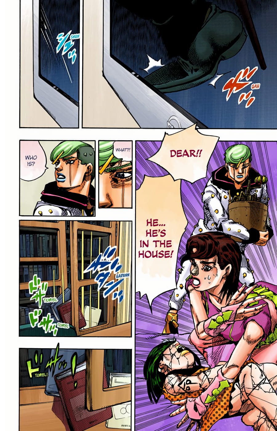 JoJo's Bizarre Adventure, Part 8: JoJolion Colored Manga