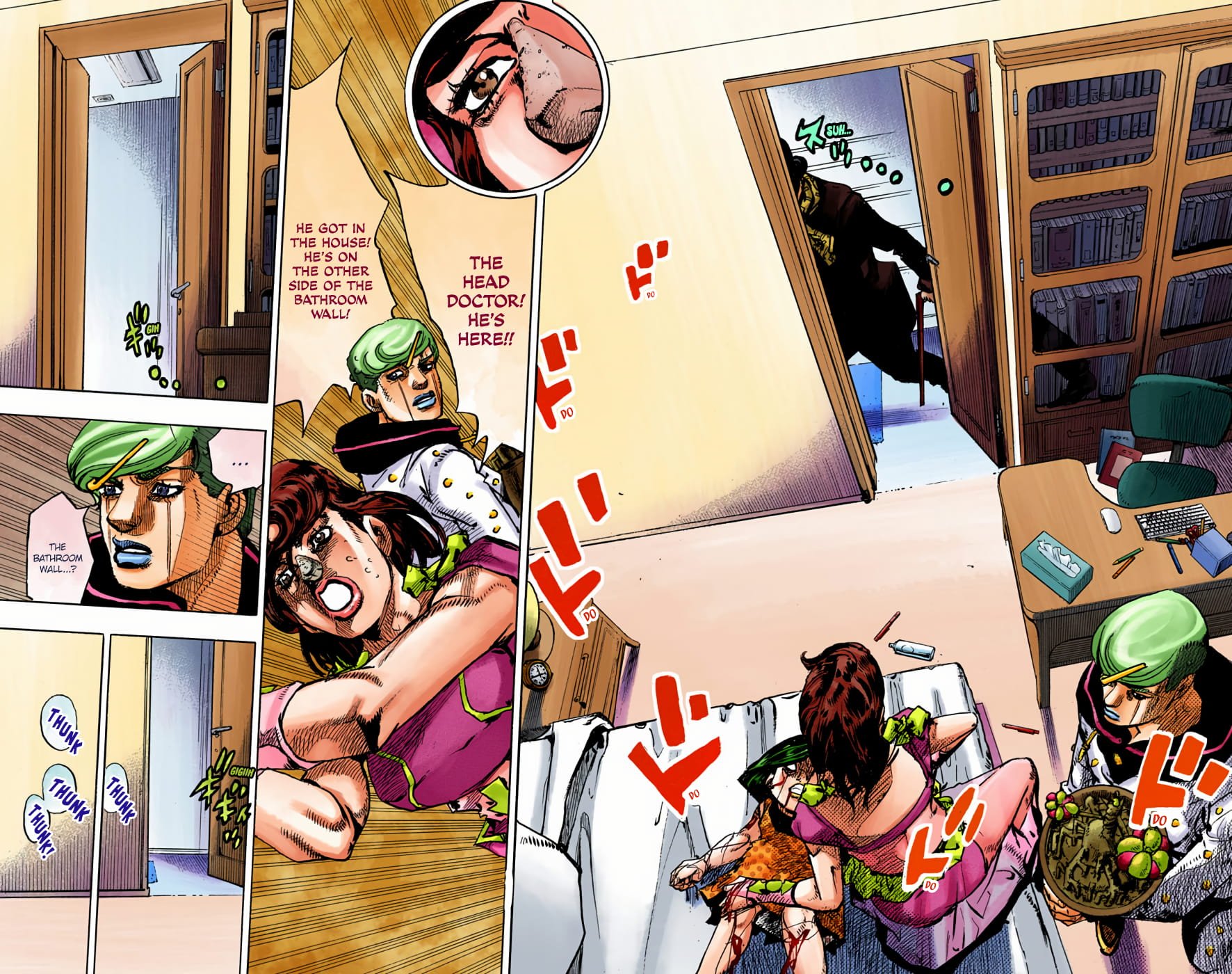 JoJo's Bizarre Adventure, Part 8: JoJolion Colored Manga