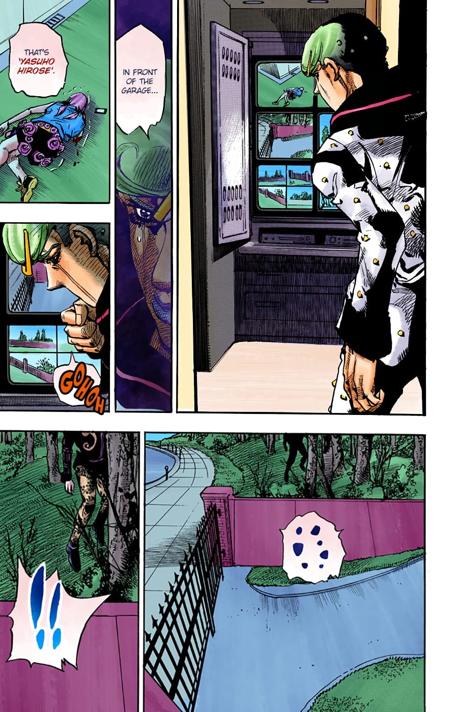JoJo's Bizarre Adventure, Part 8: JoJolion Colored Manga