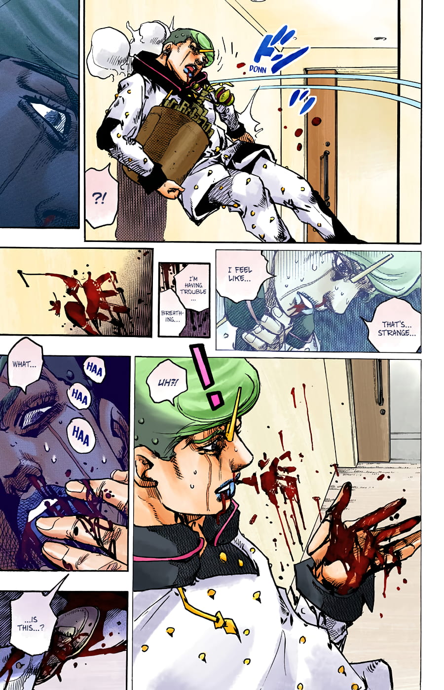 JoJo's Bizarre Adventure, Part 8: JoJolion Colored Manga