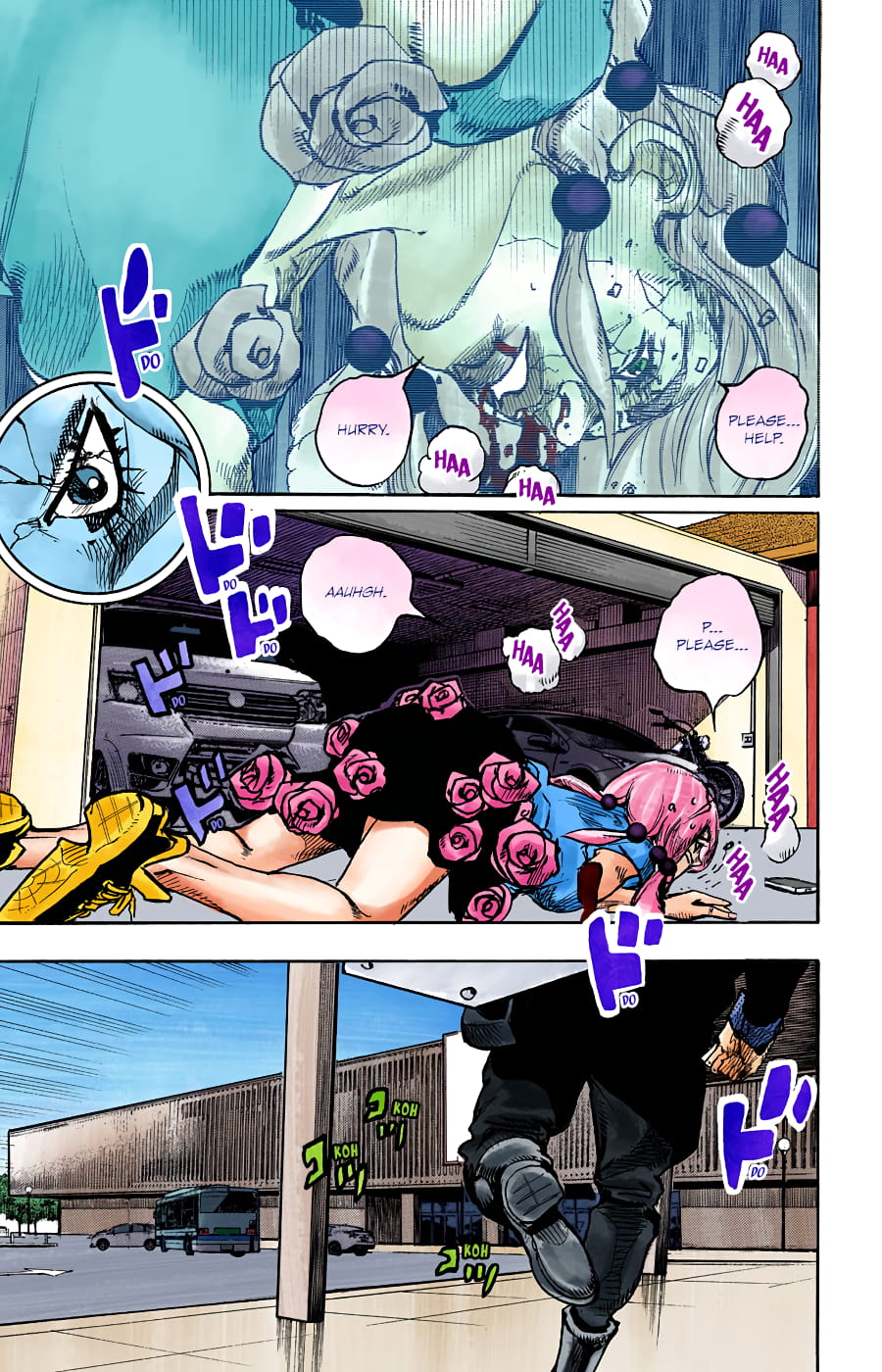 JoJo's Bizarre Adventure, Part 8: JoJolion Colored Manga