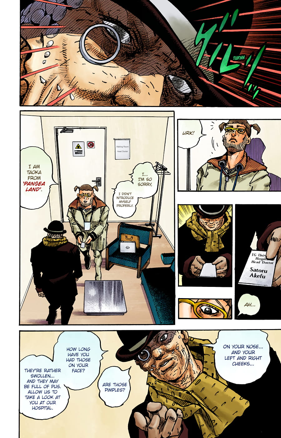 JoJo's Bizarre Adventure, Part 8: JoJolion Colored Manga