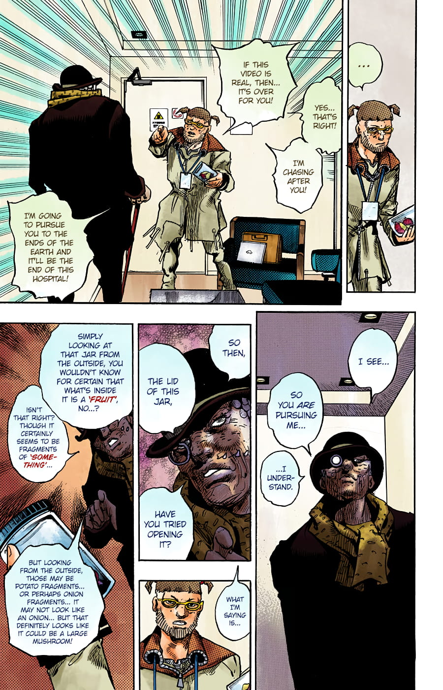 JoJo's Bizarre Adventure, Part 8: JoJolion Colored Manga