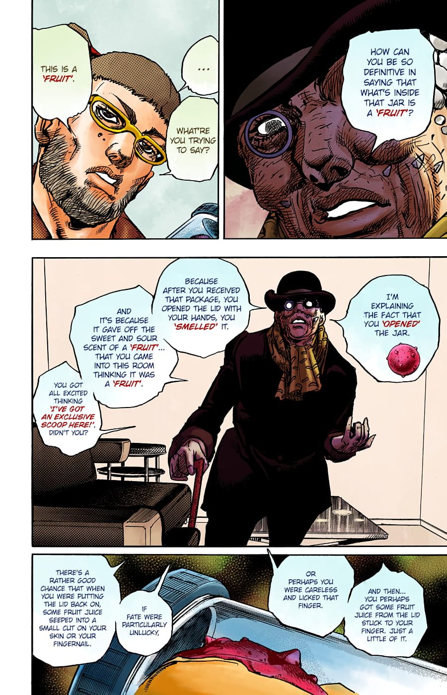 JoJo's Bizarre Adventure, Part 8: JoJolion Colored Manga