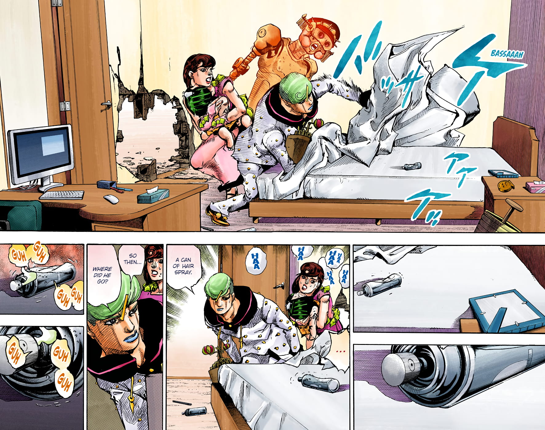 JoJo's Bizarre Adventure, Part 8: JoJolion Colored Manga