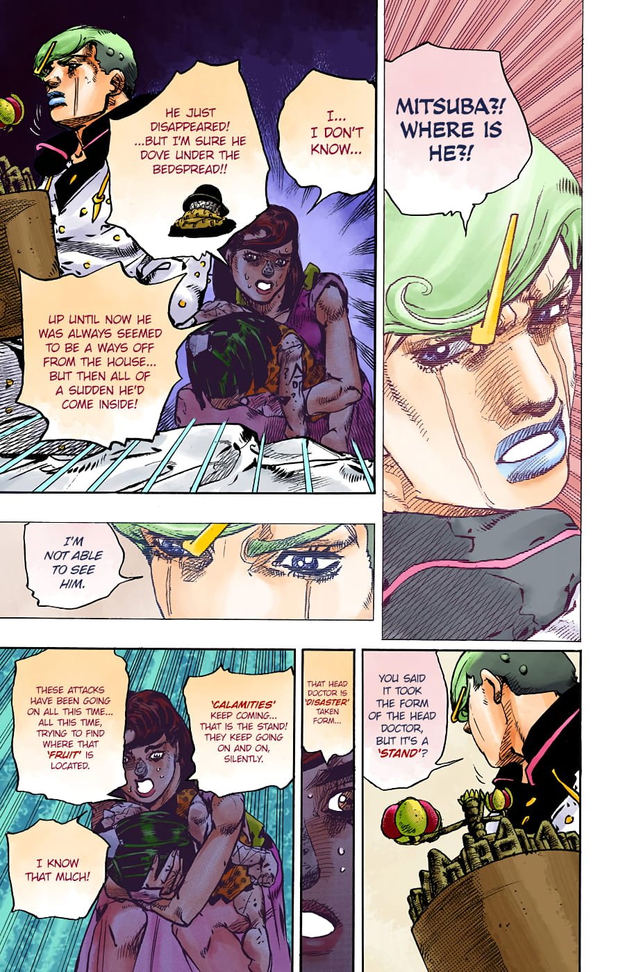 JoJo's Bizarre Adventure, Part 8: JoJolion Colored Manga