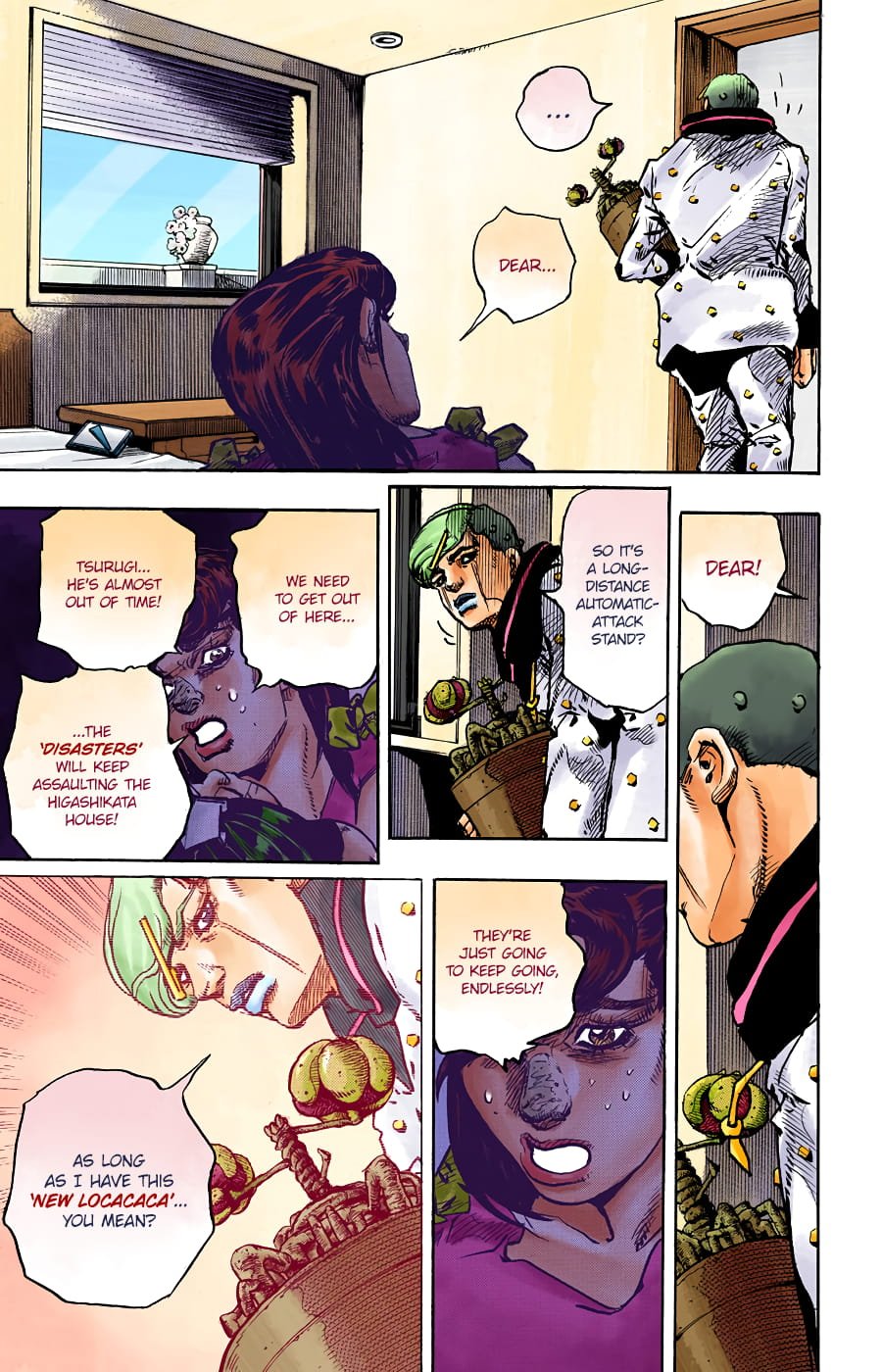 JoJo's Bizarre Adventure, Part 8: JoJolion Colored Manga