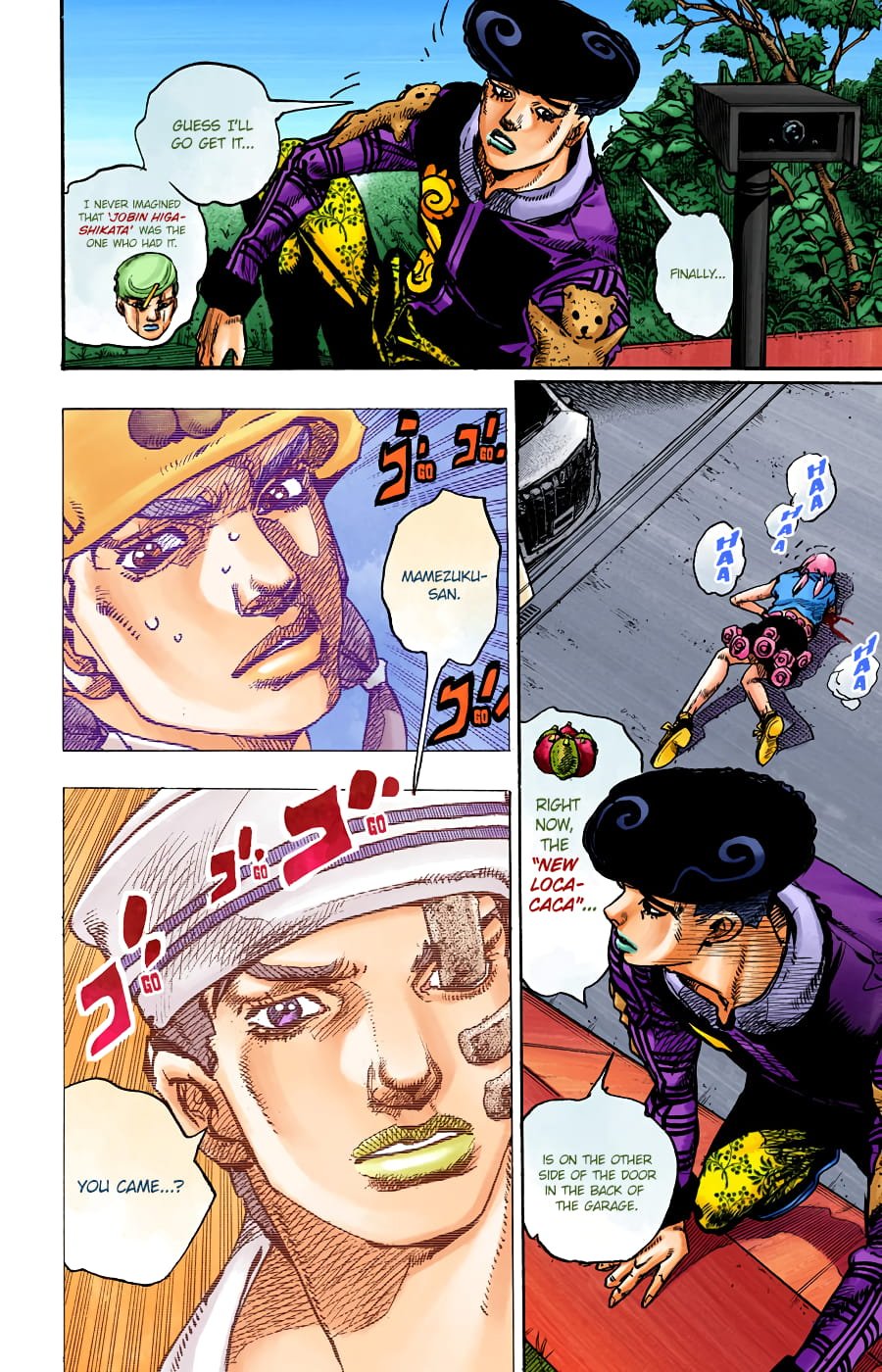 JoJo's Bizarre Adventure, Part 8: JoJolion Colored Manga