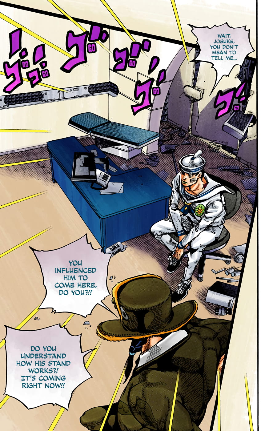JoJo's Bizarre Adventure, Part 8: JoJolion Colored Manga