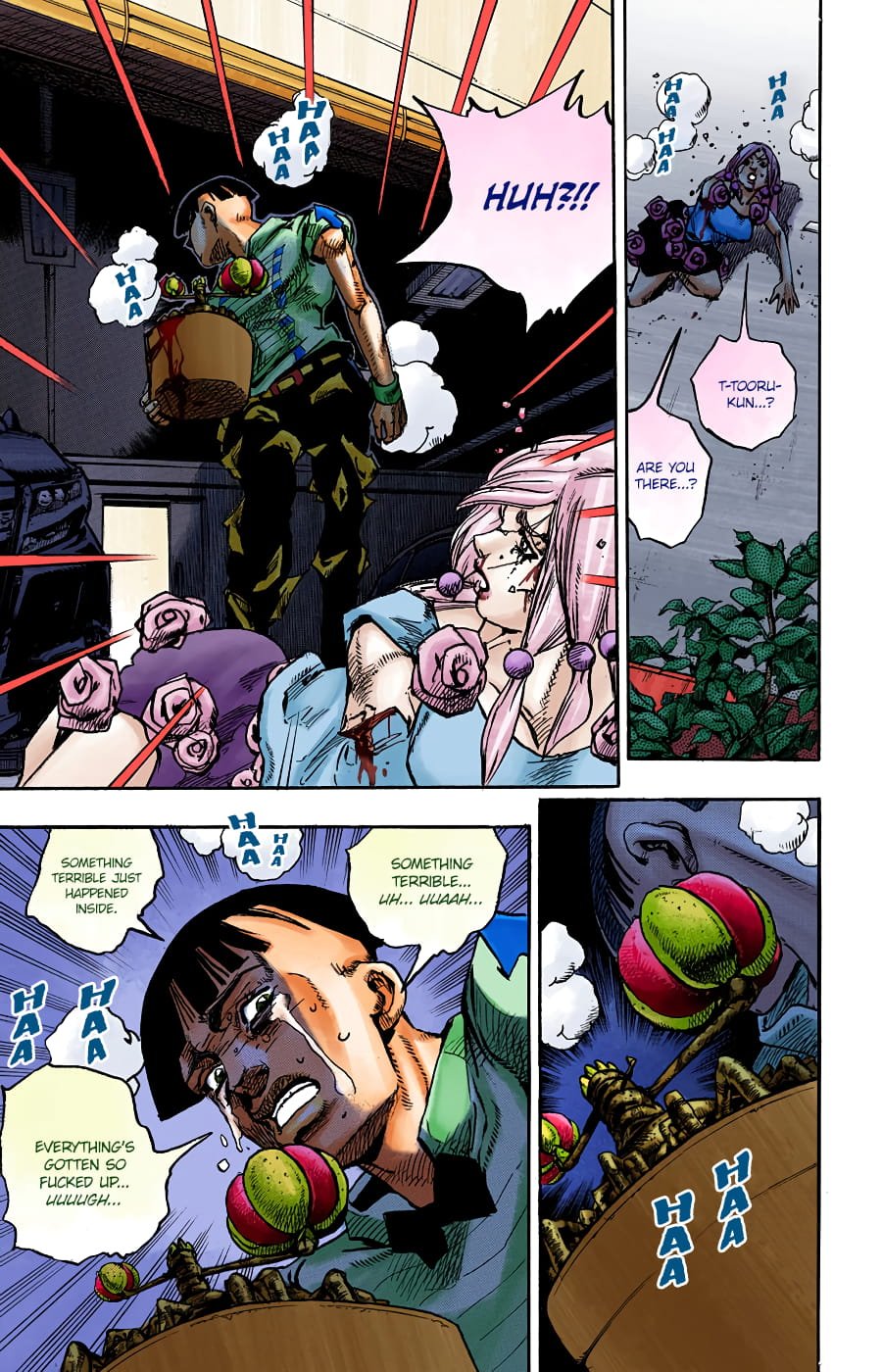 JoJo's Bizarre Adventure, Part 8: JoJolion Colored Manga