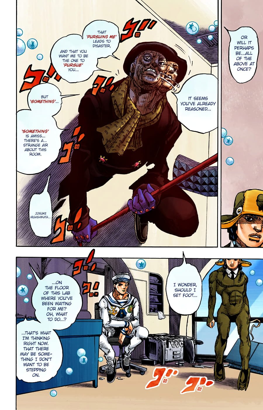 JoJo's Bizarre Adventure, Part 8: JoJolion Colored Manga