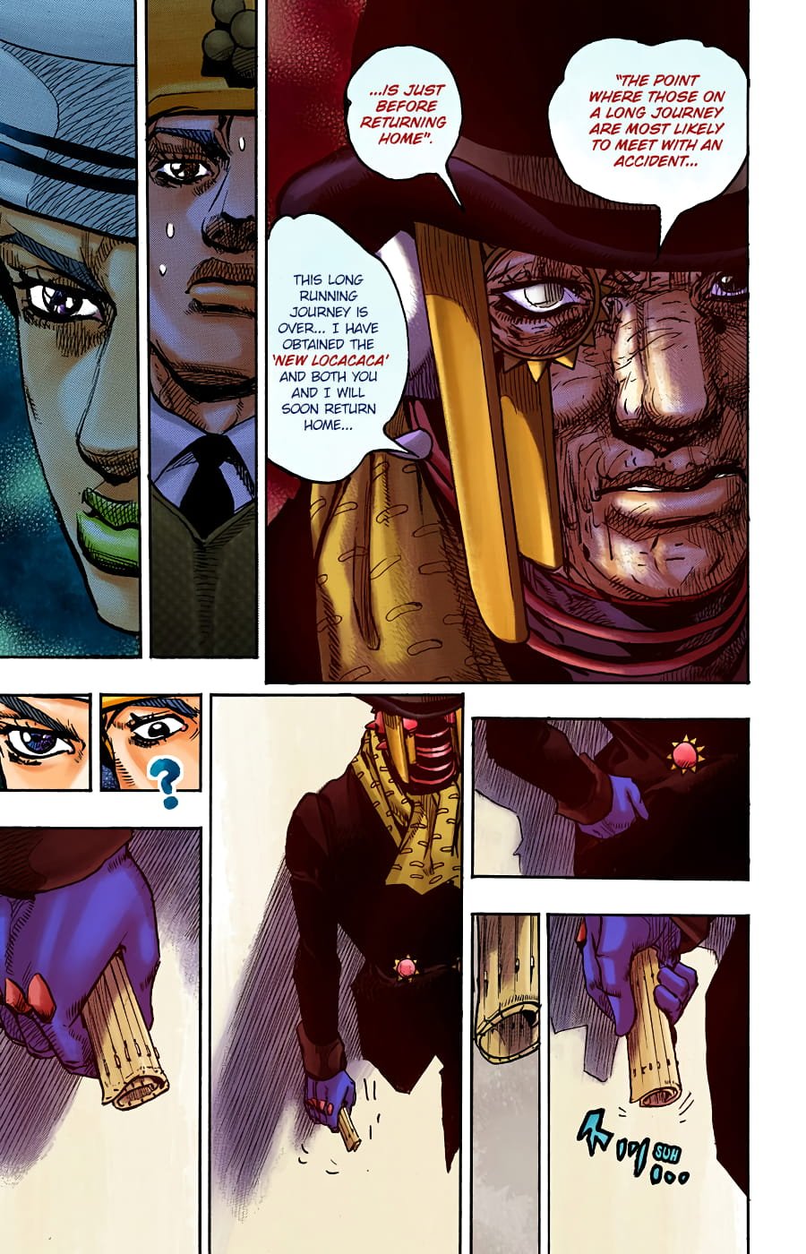 JoJo's Bizarre Adventure, Part 8: JoJolion Colored Manga
