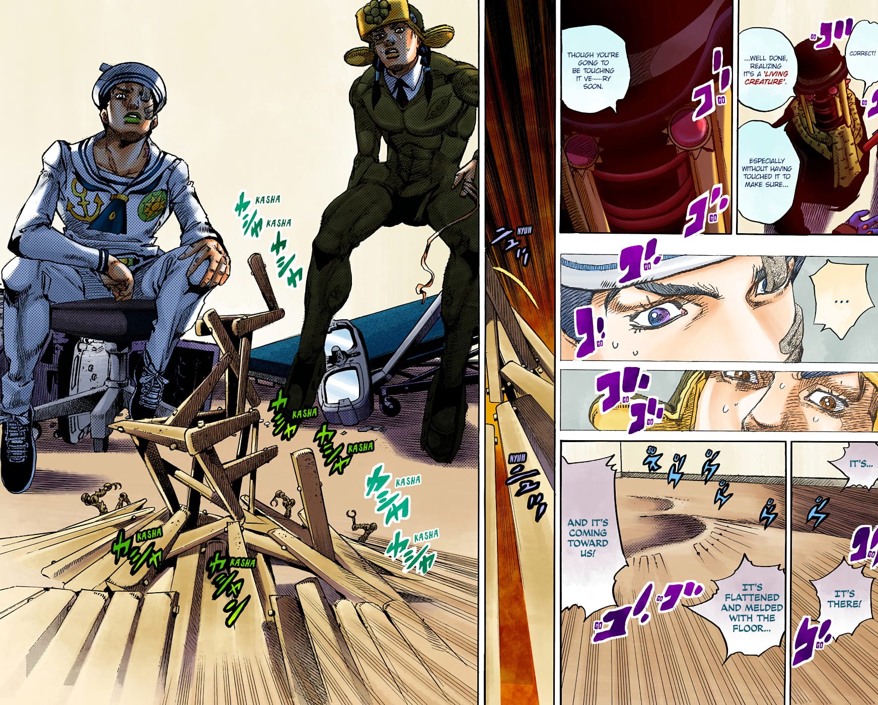 JoJo's Bizarre Adventure, Part 8: JoJolion Colored Manga