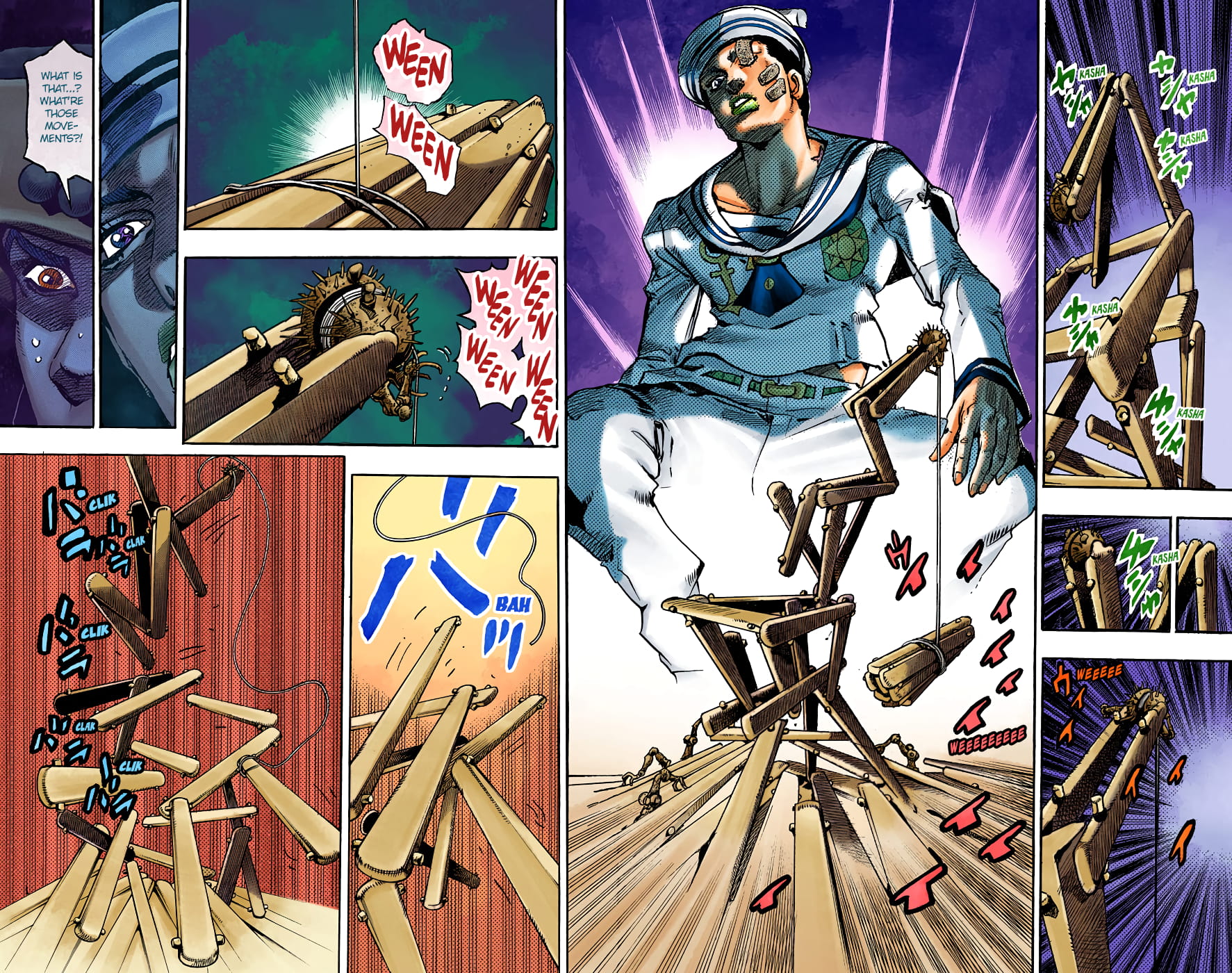 JoJo's Bizarre Adventure, Part 8: JoJolion Colored Manga