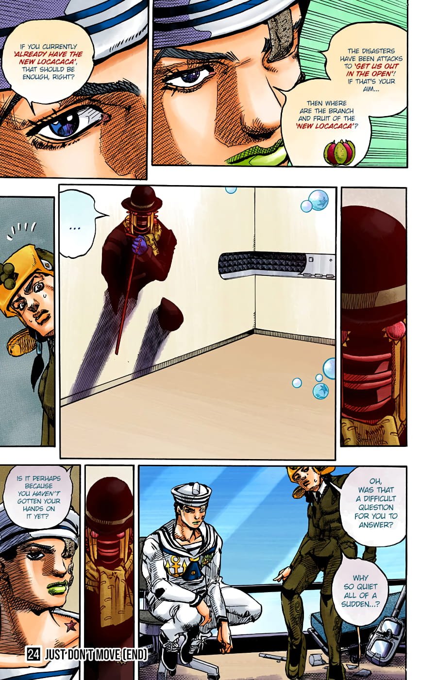 JoJo's Bizarre Adventure, Part 8: JoJolion Colored Manga