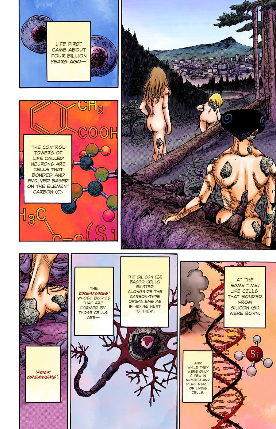 JoJo's Bizarre Adventure, Part 8: JoJolion Colored Manga