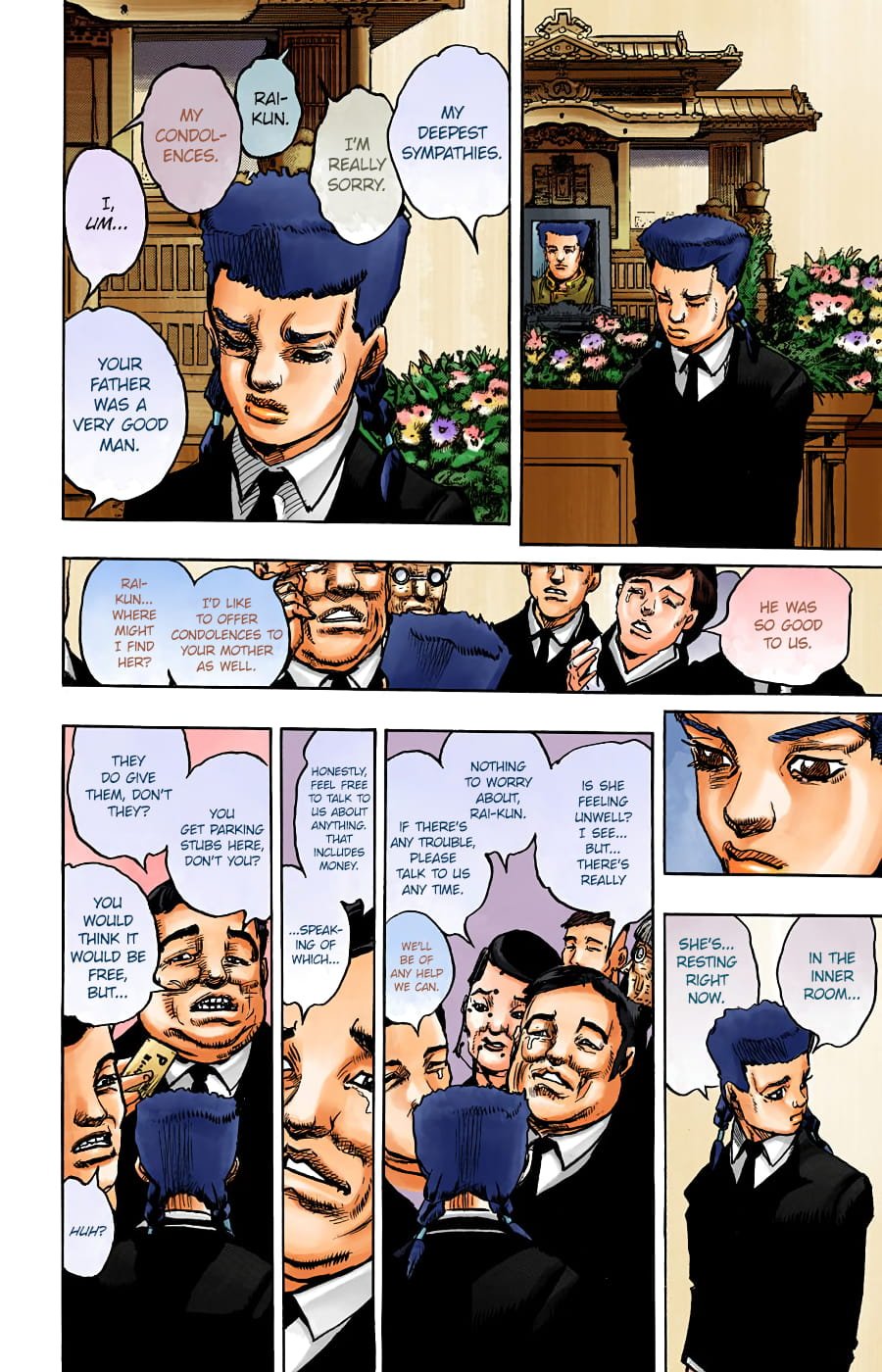 JoJo's Bizarre Adventure, Part 8: JoJolion Colored Manga