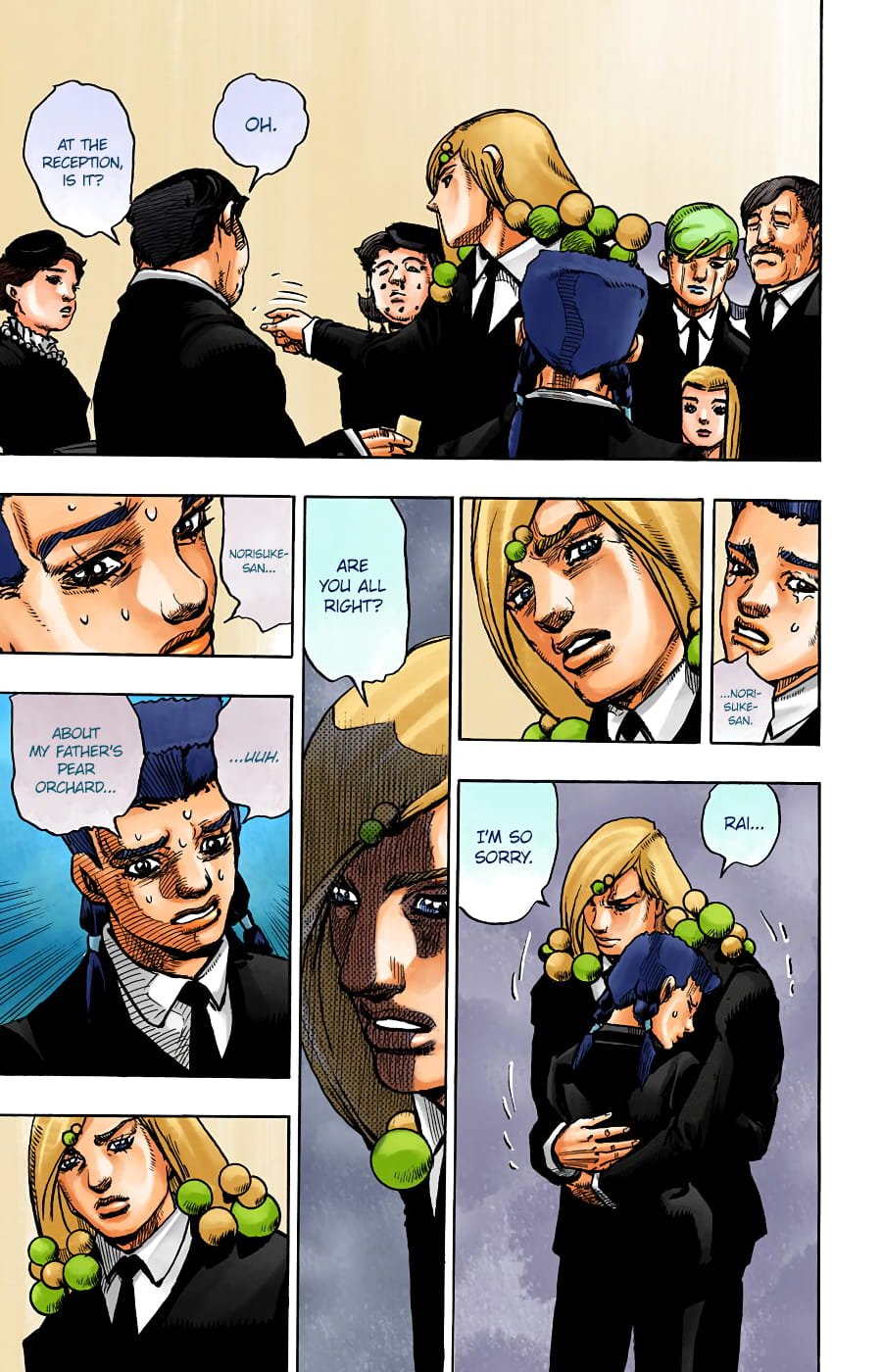 JoJo's Bizarre Adventure, Part 8: JoJolion Colored Manga