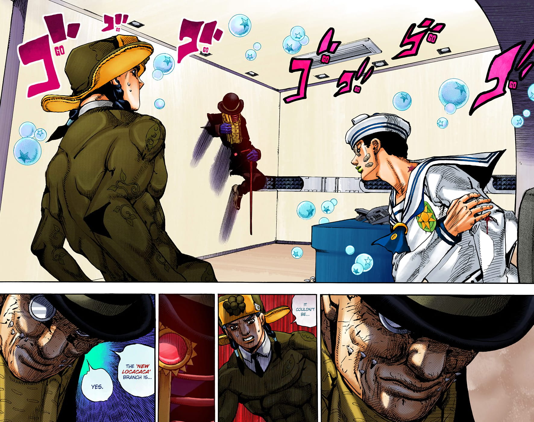 JoJo's Bizarre Adventure, Part 8: JoJolion Colored Manga
