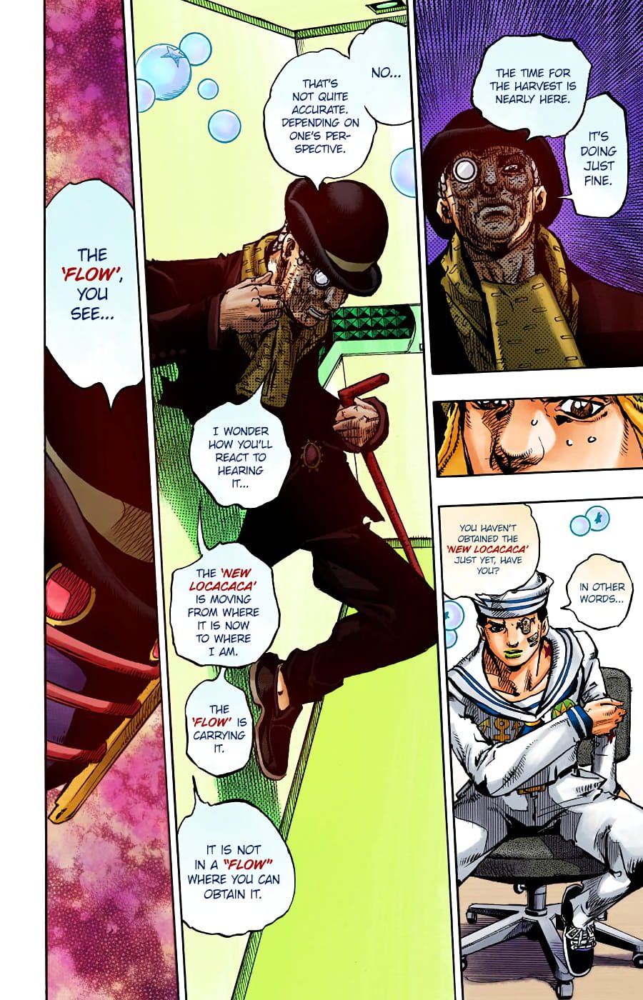 JoJo's Bizarre Adventure, Part 8: JoJolion Colored Manga
