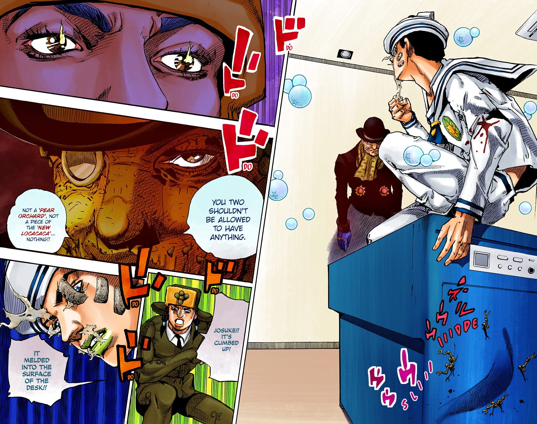 JoJo's Bizarre Adventure, Part 8: JoJolion Colored Manga