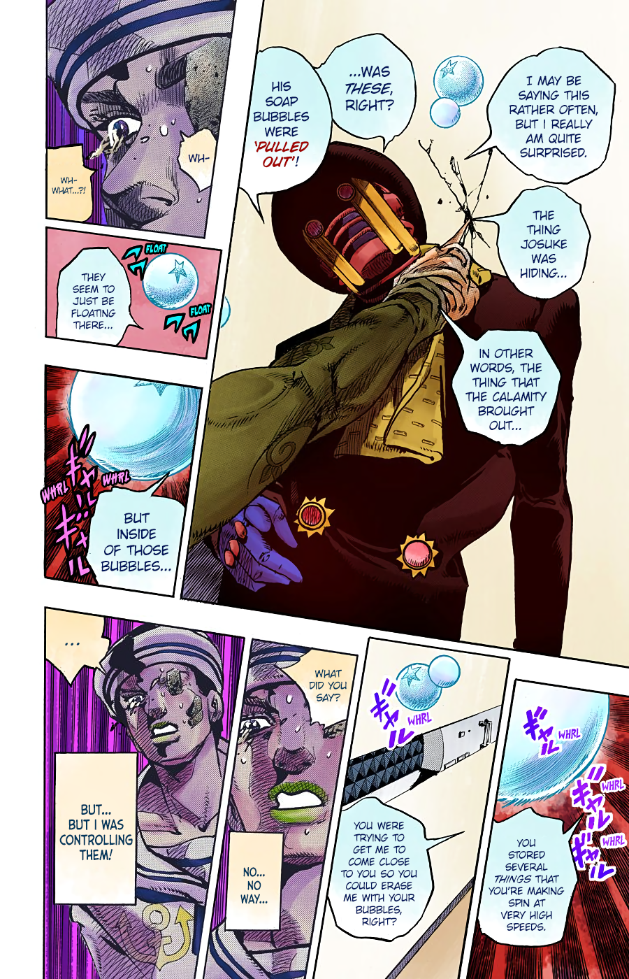 JoJo's Bizarre Adventure, Part 8: JoJolion Colored Manga
