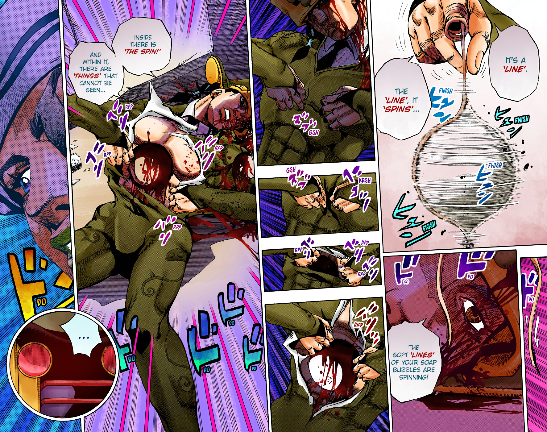 JoJo's Bizarre Adventure, Part 8: JoJolion Colored Manga
