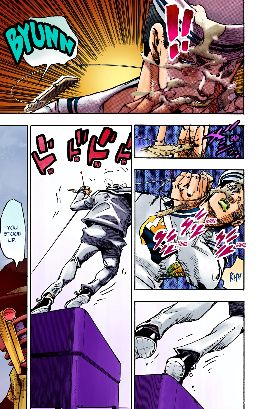 JoJo's Bizarre Adventure, Part 8: JoJolion Colored Manga