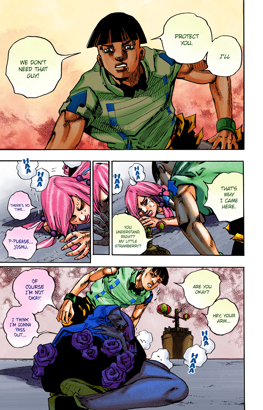 JoJo's Bizarre Adventure, Part 8: JoJolion Colored Manga