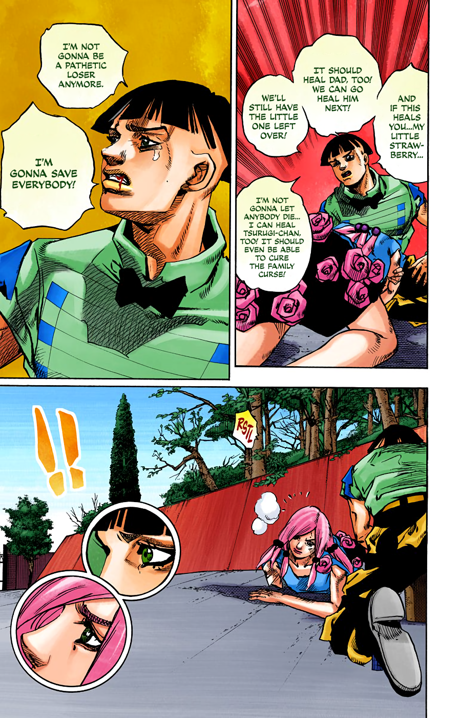 JoJo's Bizarre Adventure, Part 8: JoJolion Colored Manga