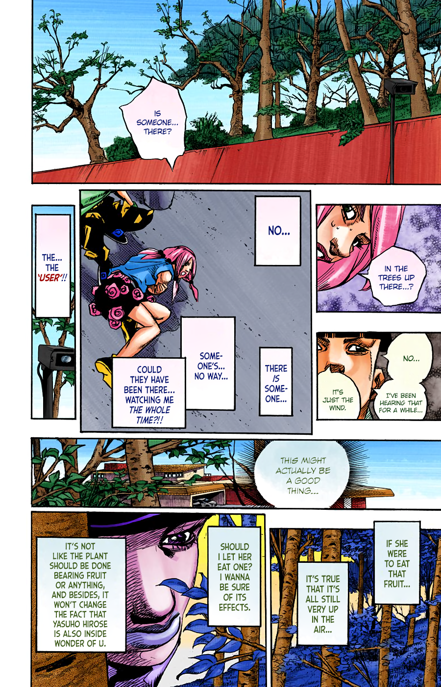 JoJo's Bizarre Adventure, Part 8: JoJolion Colored Manga