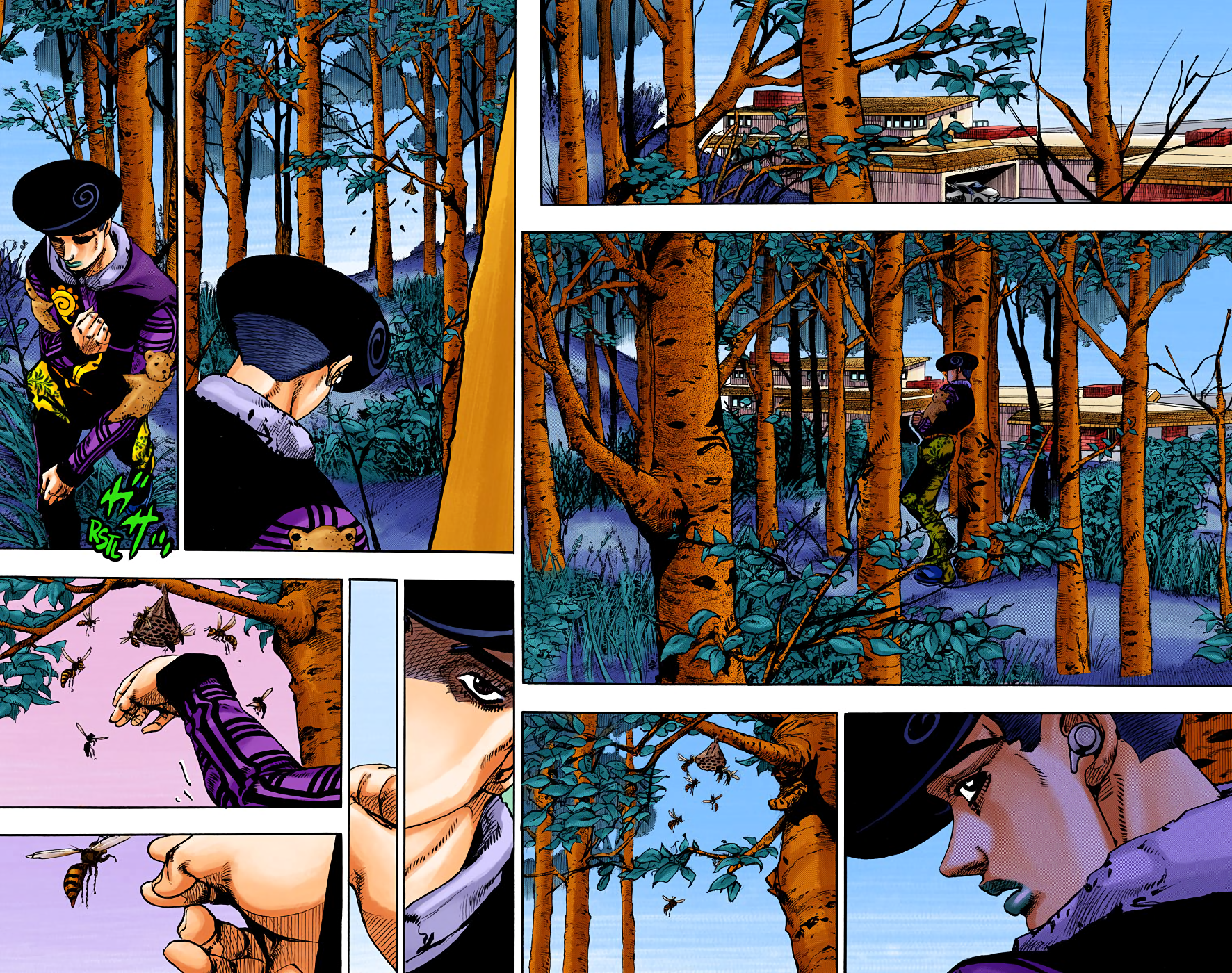 JoJo's Bizarre Adventure, Part 8: JoJolion Colored Manga