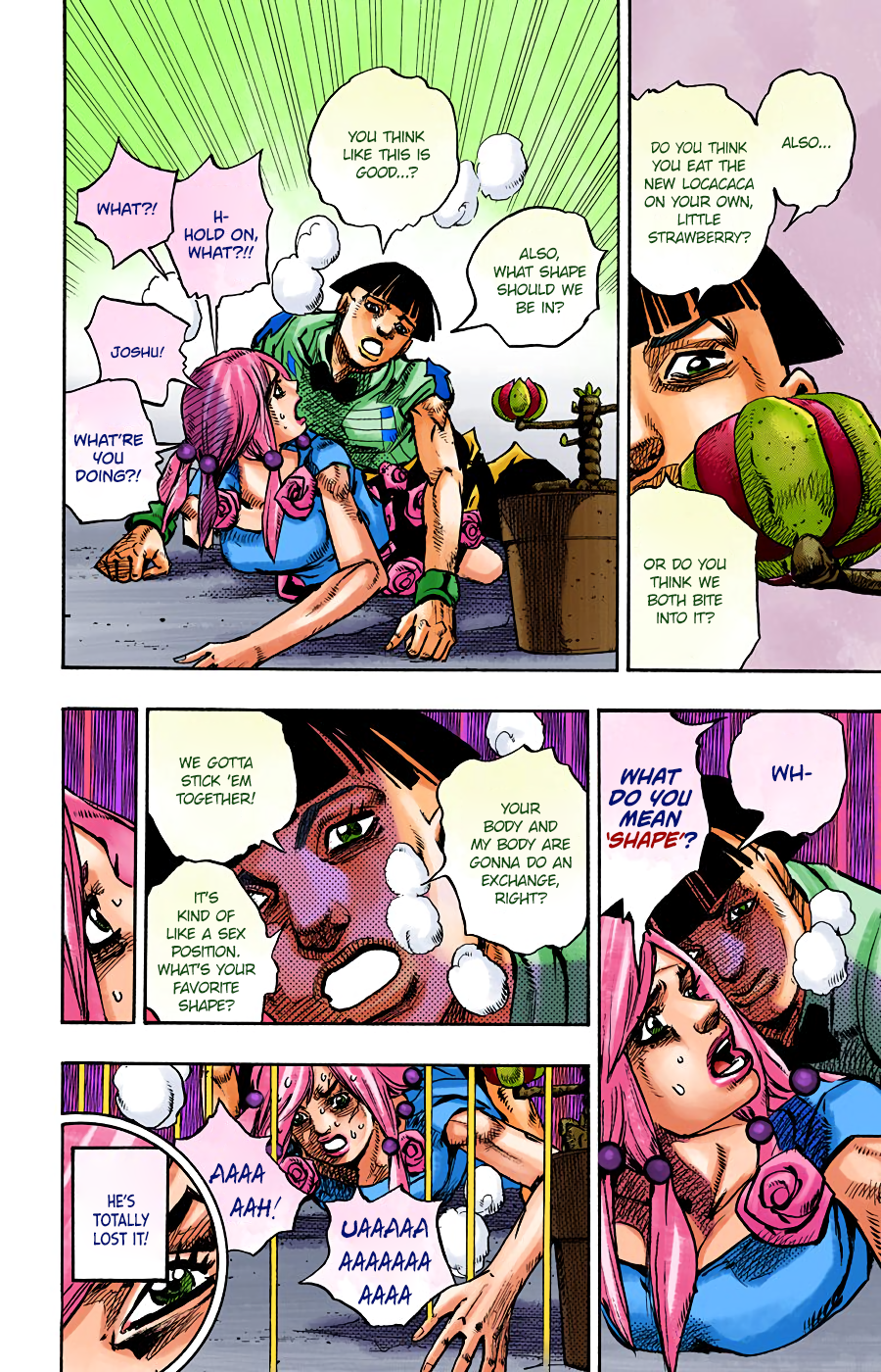 JoJo's Bizarre Adventure, Part 8: JoJolion Colored Manga