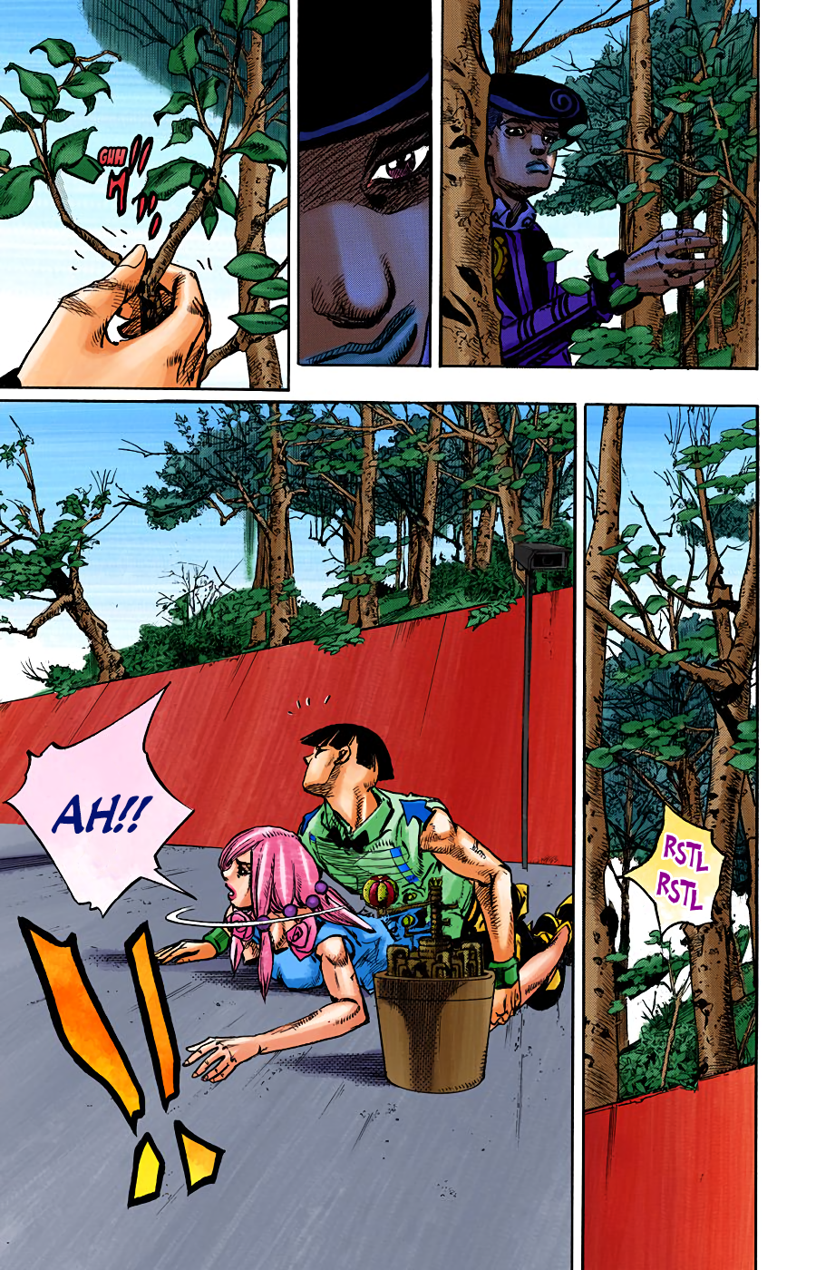 JoJo's Bizarre Adventure, Part 8: JoJolion Colored Manga