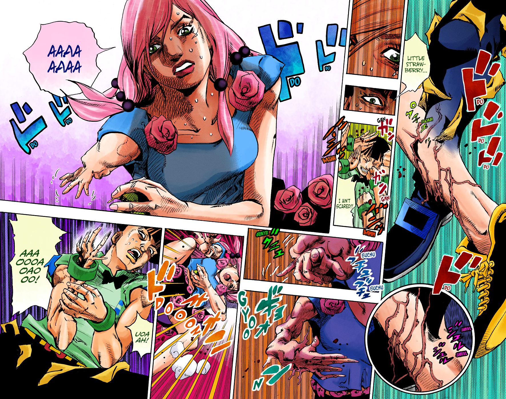 JoJo's Bizarre Adventure, Part 8: JoJolion Colored Manga