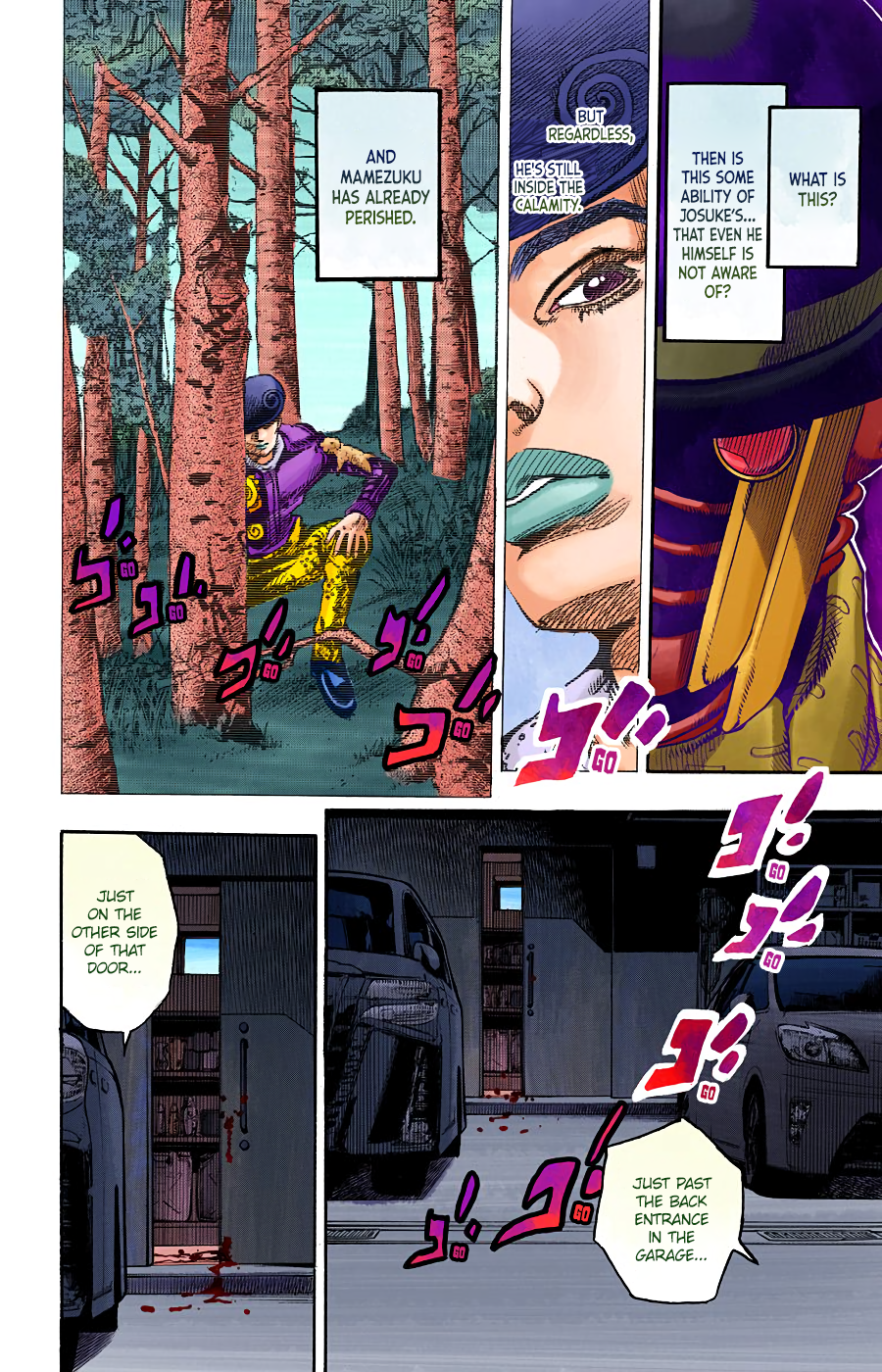 JoJo's Bizarre Adventure, Part 8: JoJolion Colored Manga
