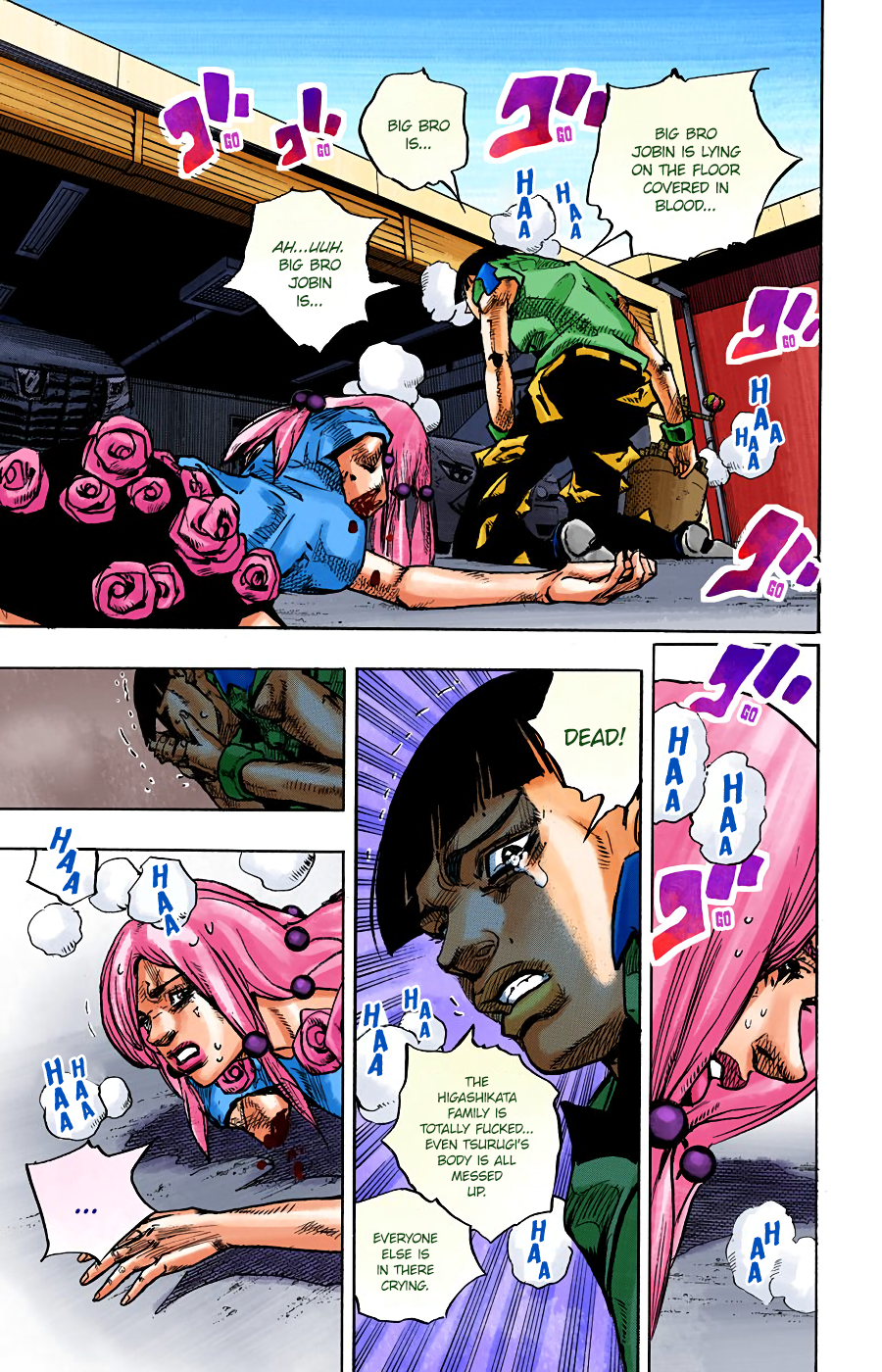 JoJo's Bizarre Adventure, Part 8: JoJolion Colored Manga