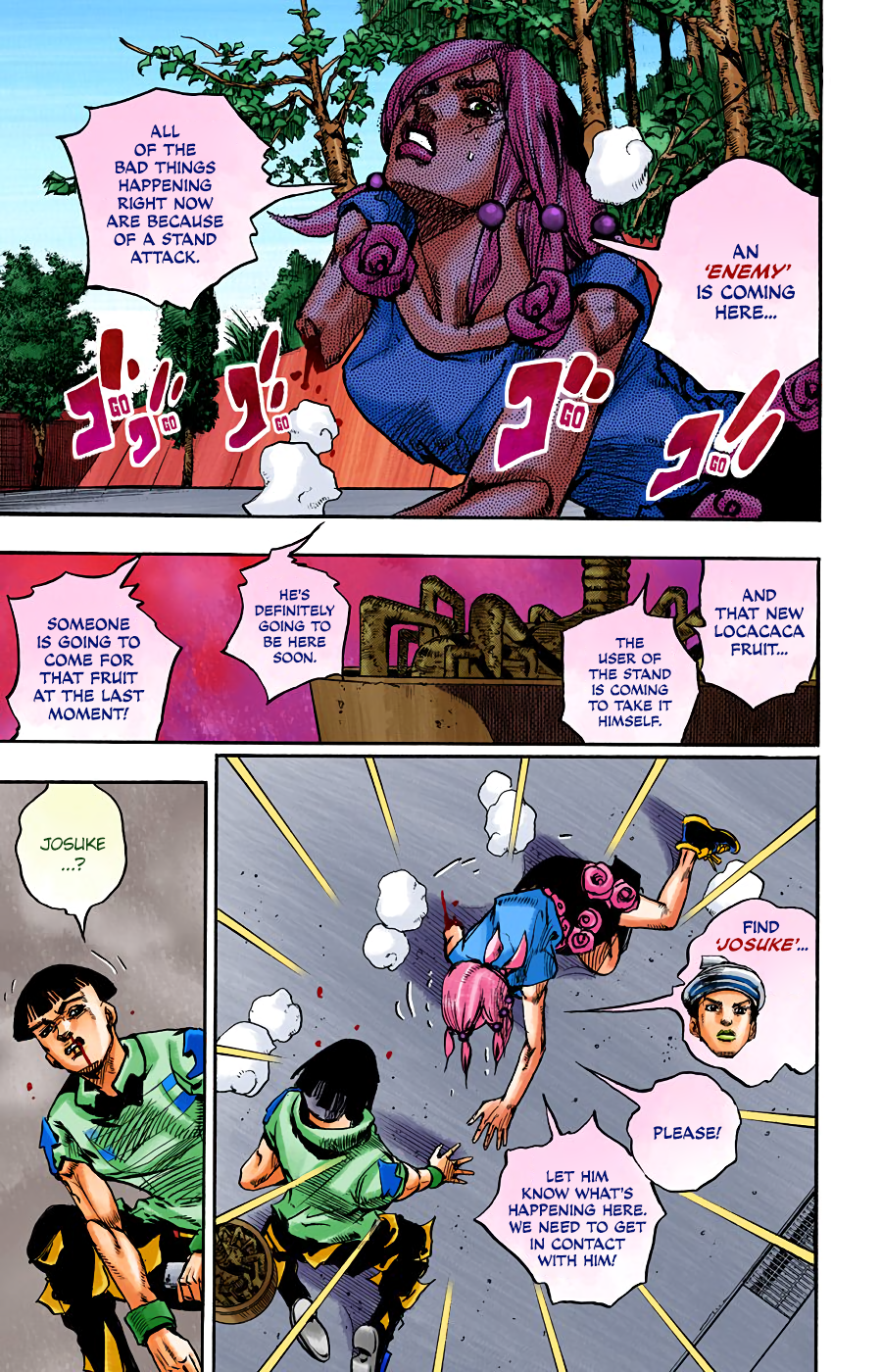 JoJo's Bizarre Adventure, Part 8: JoJolion Colored Manga