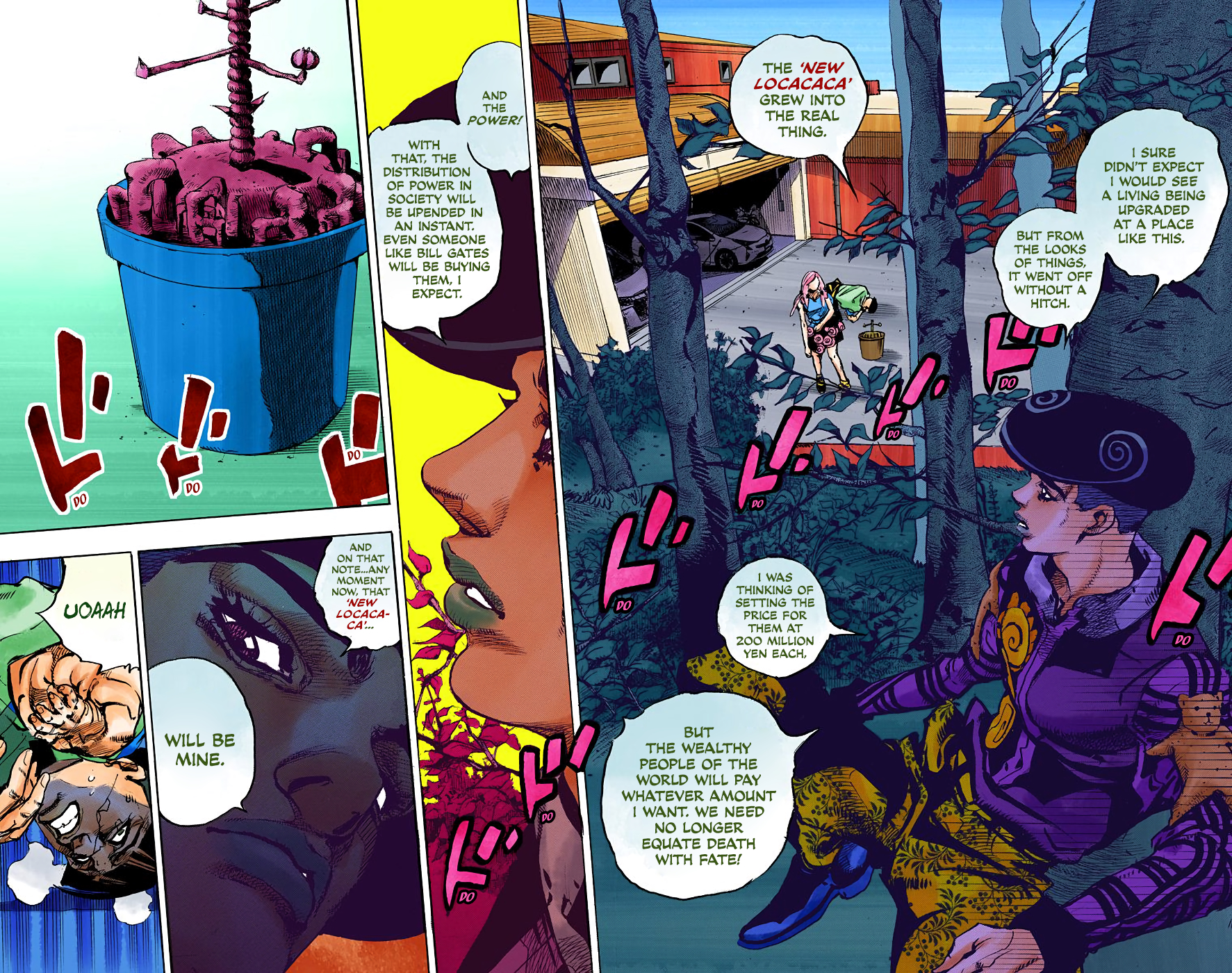 JoJo's Bizarre Adventure, Part 8: JoJolion Colored Manga