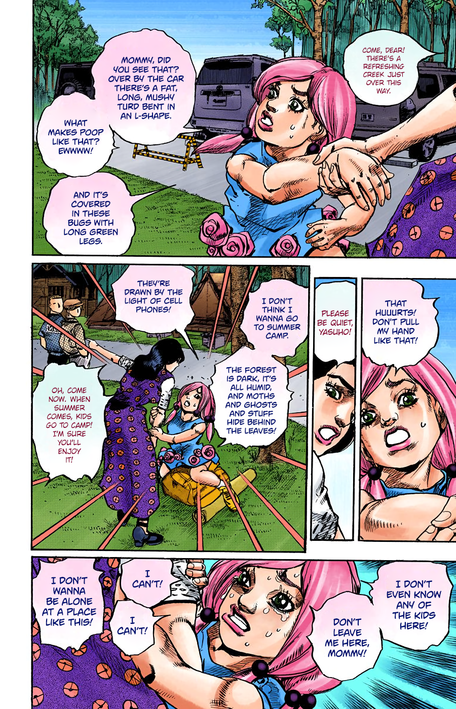 JoJo's Bizarre Adventure, Part 8: JoJolion Colored Manga
