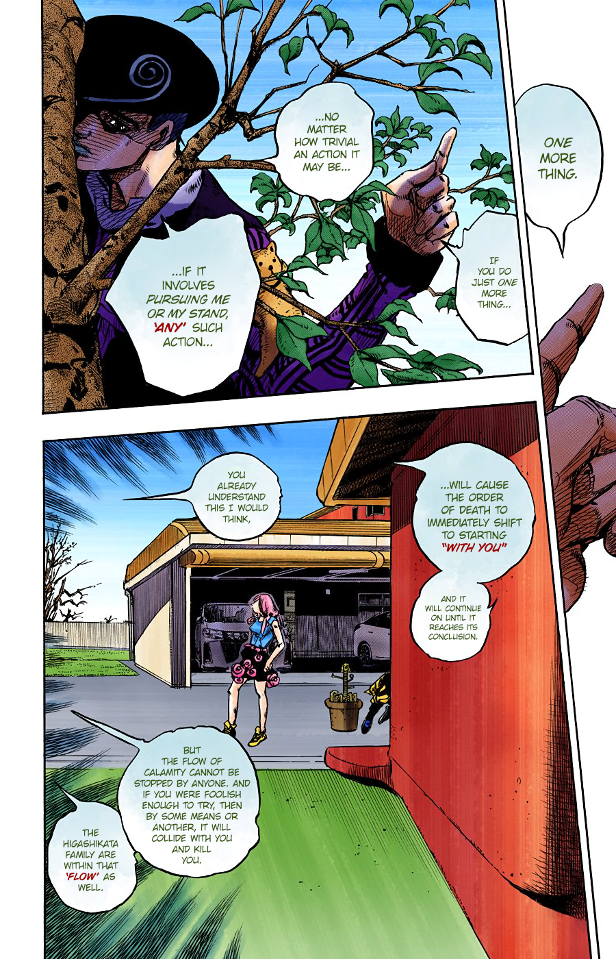 JoJo's Bizarre Adventure, Part 8: JoJolion Colored Manga