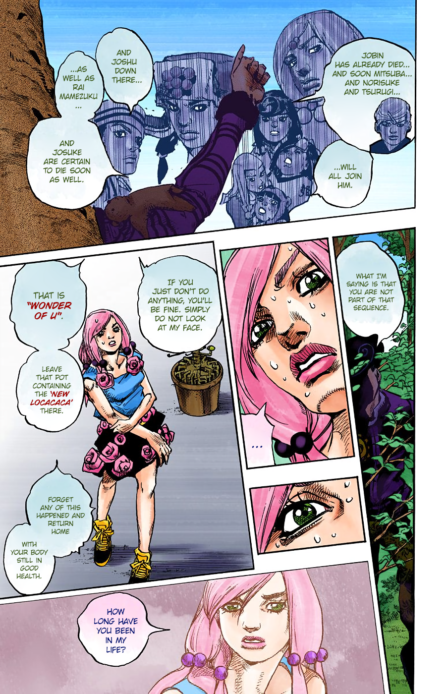 JoJo's Bizarre Adventure, Part 8: JoJolion Colored Manga